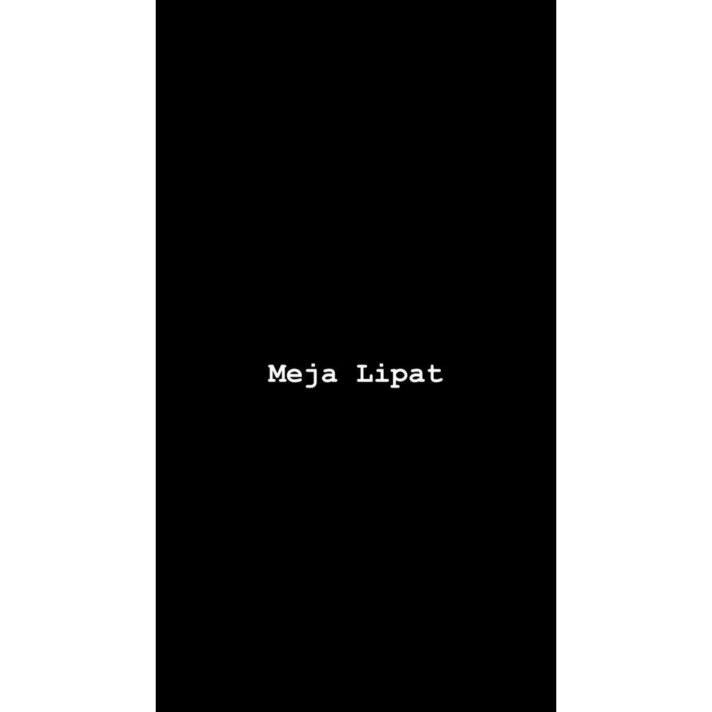 Meja Lipat Cafe