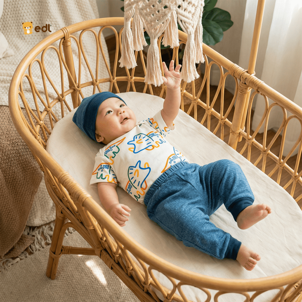 EDL Baby - Jumper Set Bayi Newborn Laki-laki usia 0-12 bulan / Dion Jumper