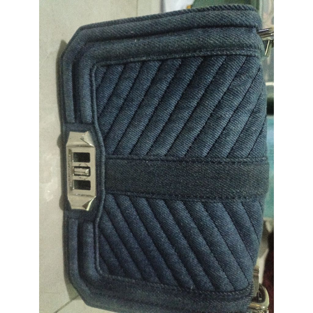Rebecca Minkoff Chevron Quilted Small Love Crossbody