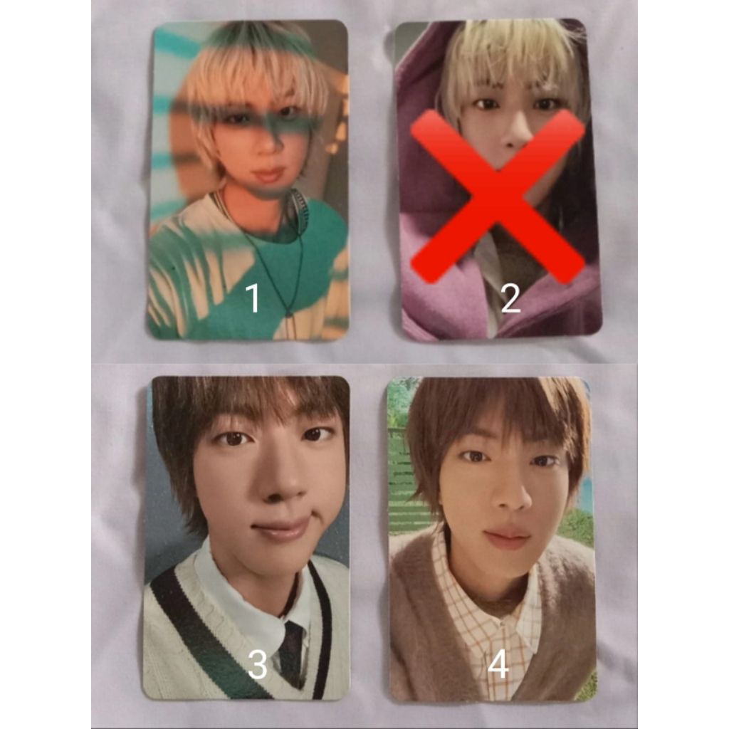 PC "HAPPY" BTS Jin | Photocard Seokjin official