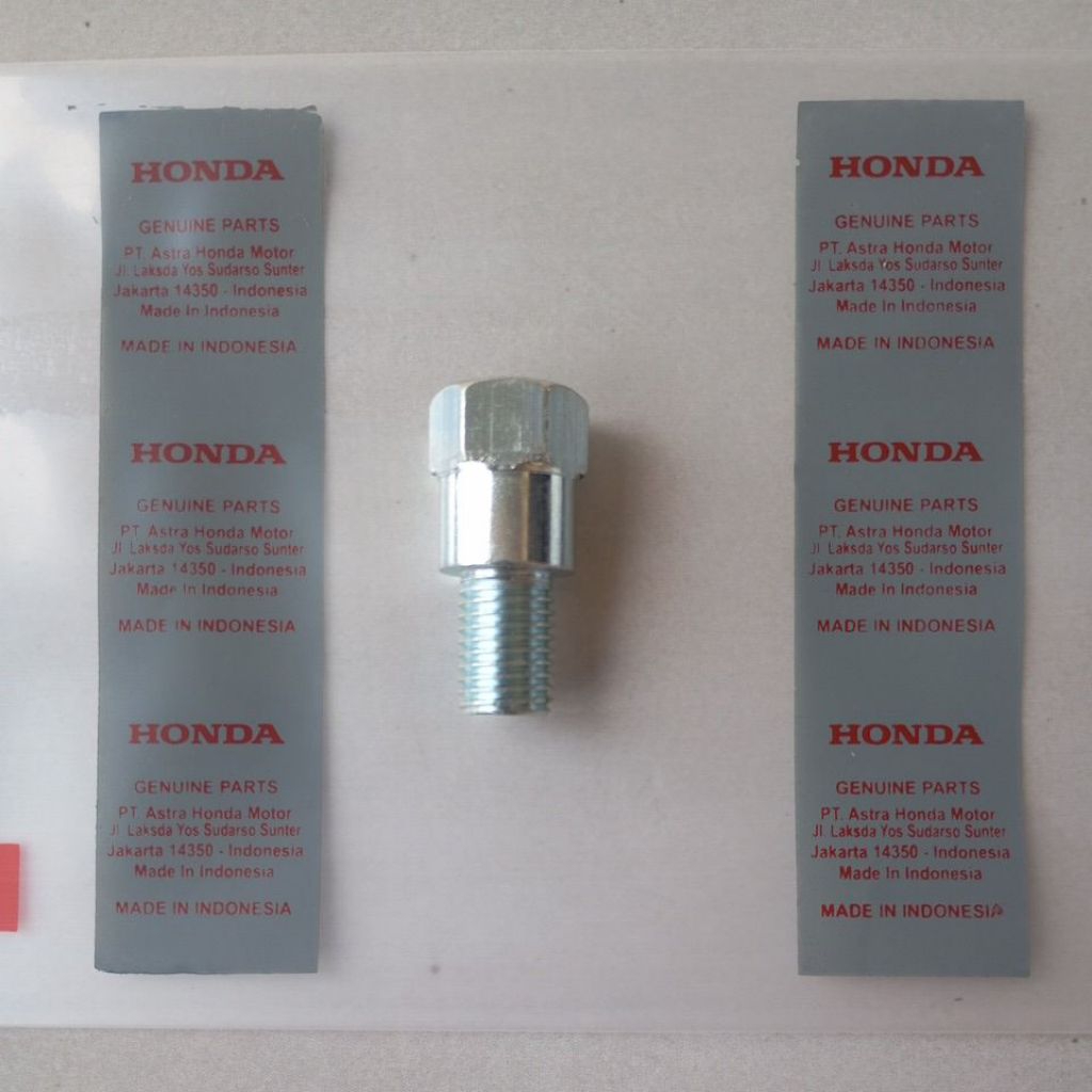 baut sambungan spion atas drat KIRI bawah drat KANAN