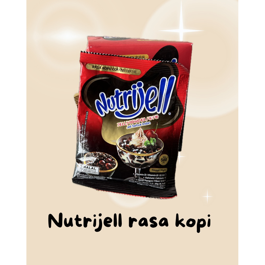 AGAR-AGAR NUTRIJELL RASA KOPI