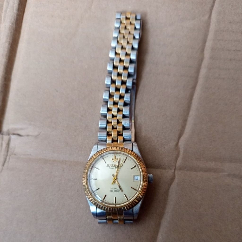jam Pronto otomatis vintage full original bekas