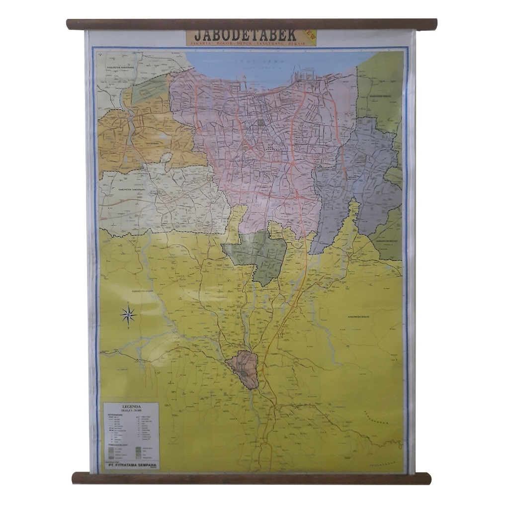 Peta Bingkai Jabodetabek
