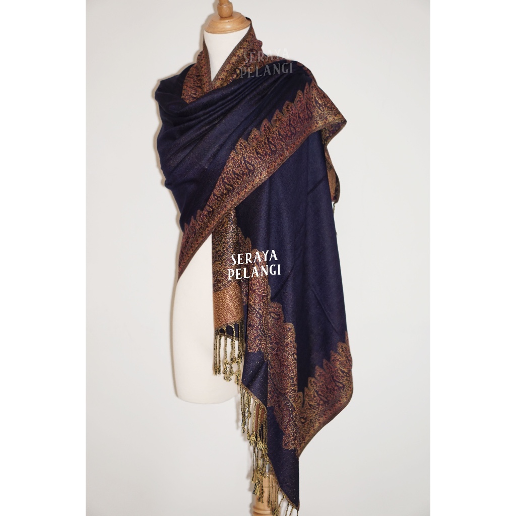 Pashmina Keong 50 Polos Selendang Scarf Syal Shawl Pasmina Halus Souvenir Hadiah Ulang Tahun Birthda