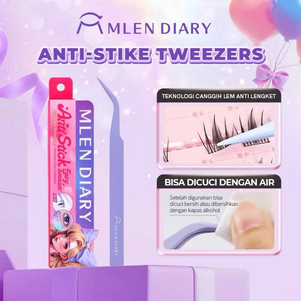 [ Hanya Pinset ] MLEN DIARY - Anti Stick Tweezer