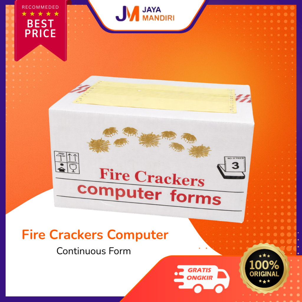 Fire Crackers Computer Forms – Kertas Continuous Form / NCR