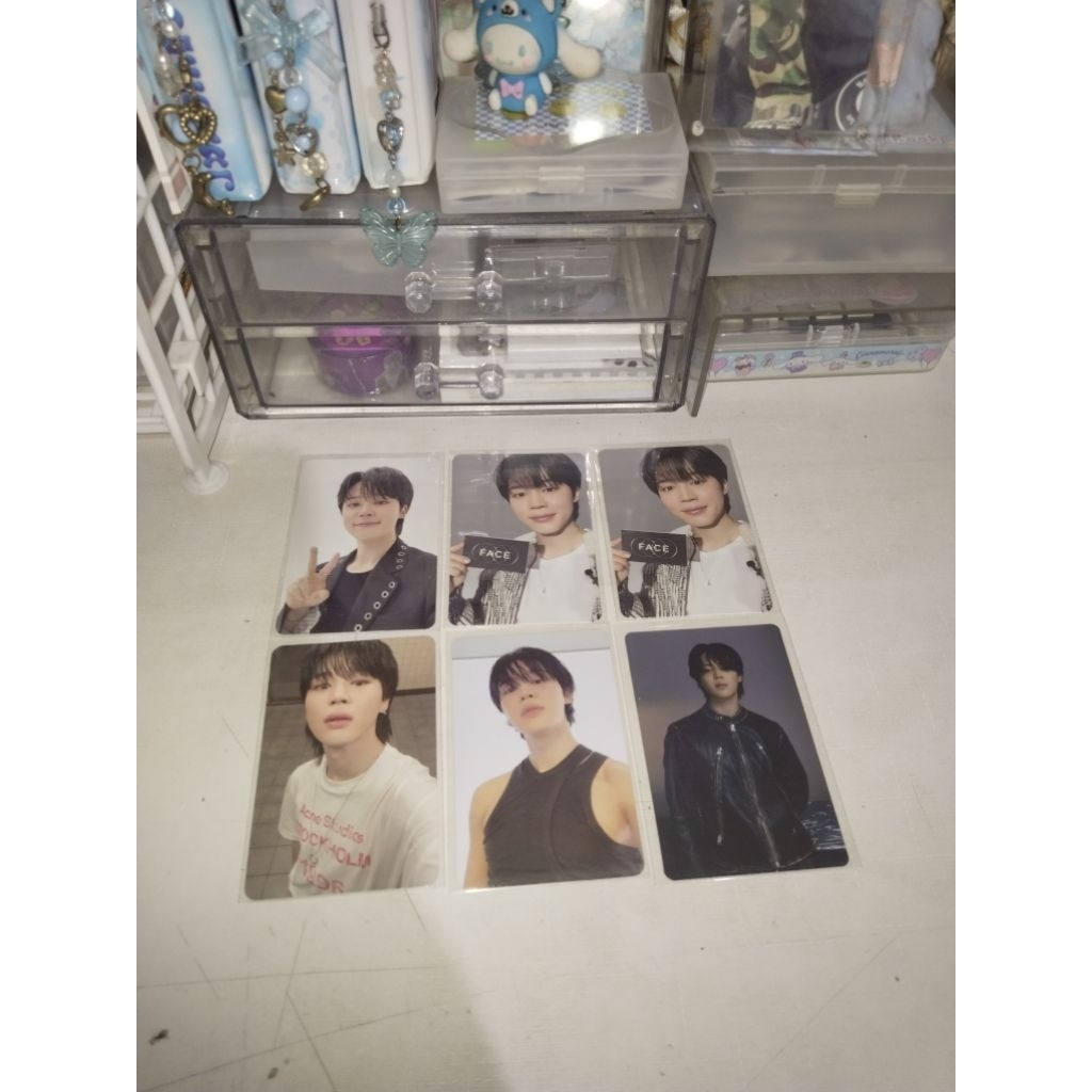 PHOTOCARD BTS JIMIN FACE LUCKY DRAW OFFICIAL