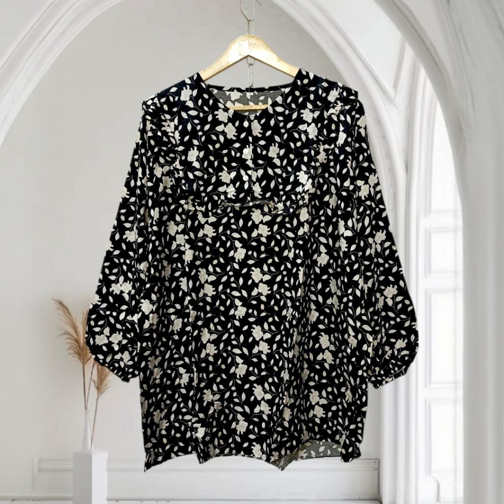 Blus Jumbo Big Size LD 130 140 150 Ukuran Besar