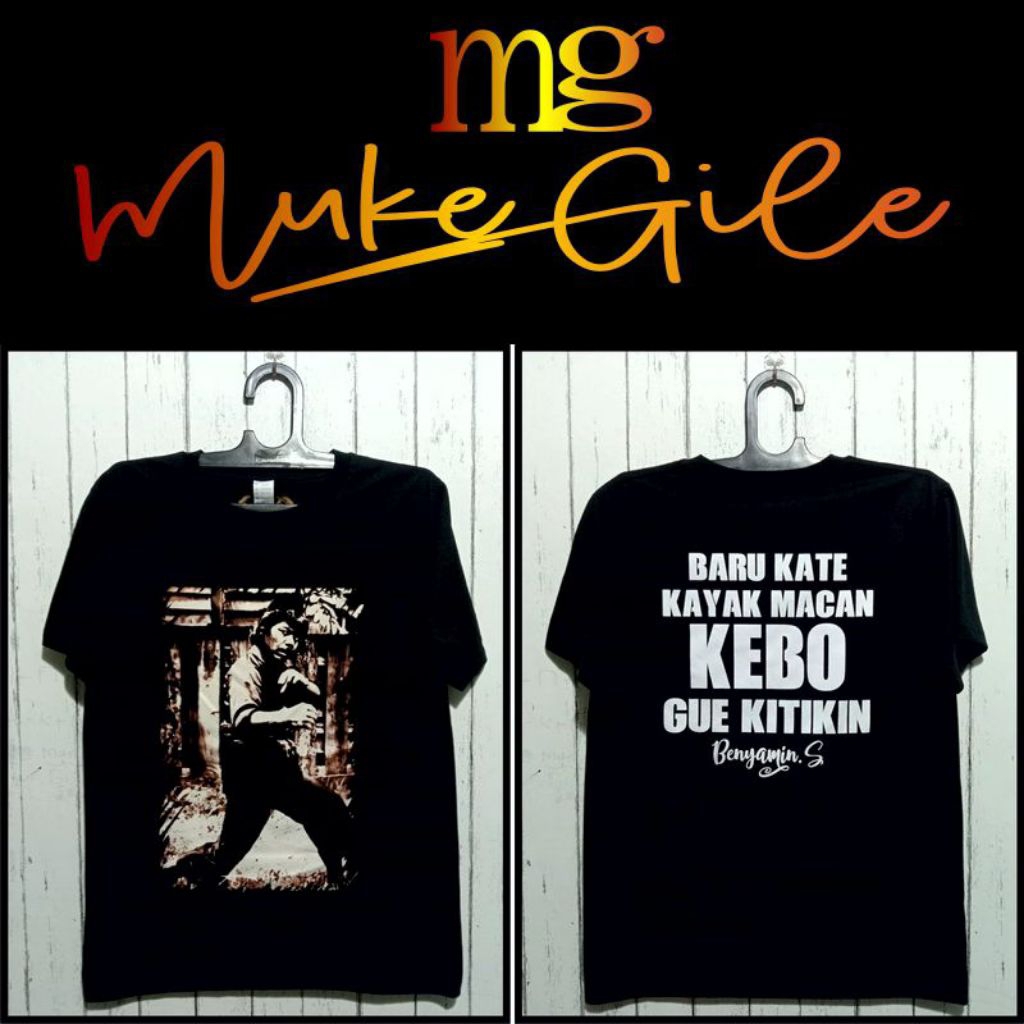 KAOS BENYAMIN S/KAOS BETAWI/COTTON COMBED