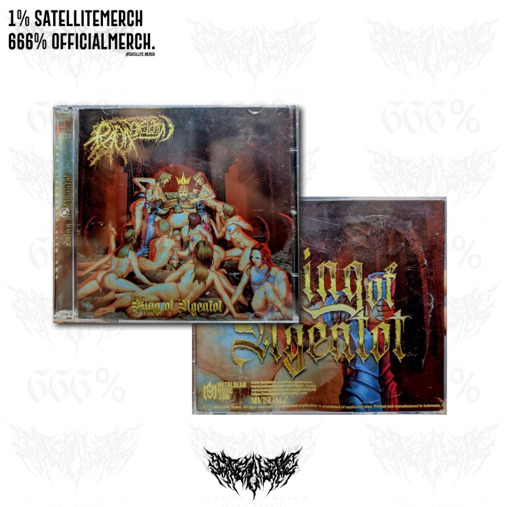 CD Radang kelamin - King of ngentt Original Metalgear New