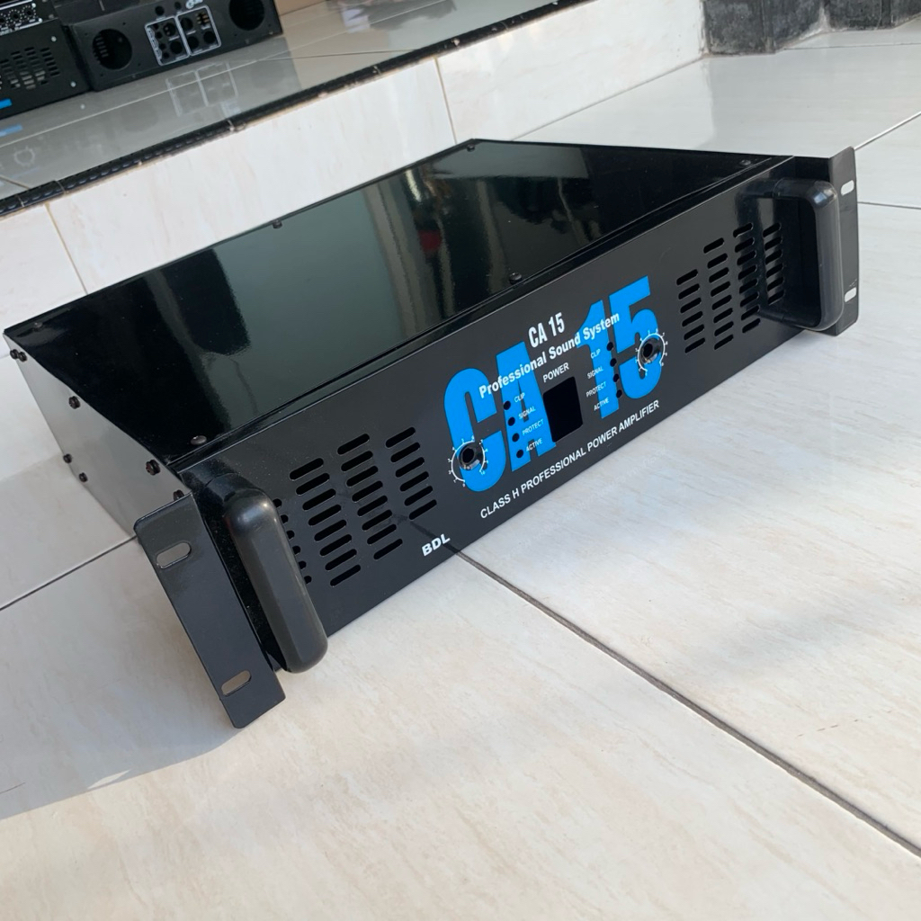 Box Power Amplifier CA15 / Power Ampli CA 15 BDL - Bahan Tebal , Full Coating
