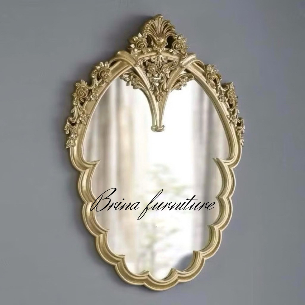 CERMIN HIAS OVAL UKIR GOLD LUXURY,CERMIN HIAS UKIR GOLD VINTAGE