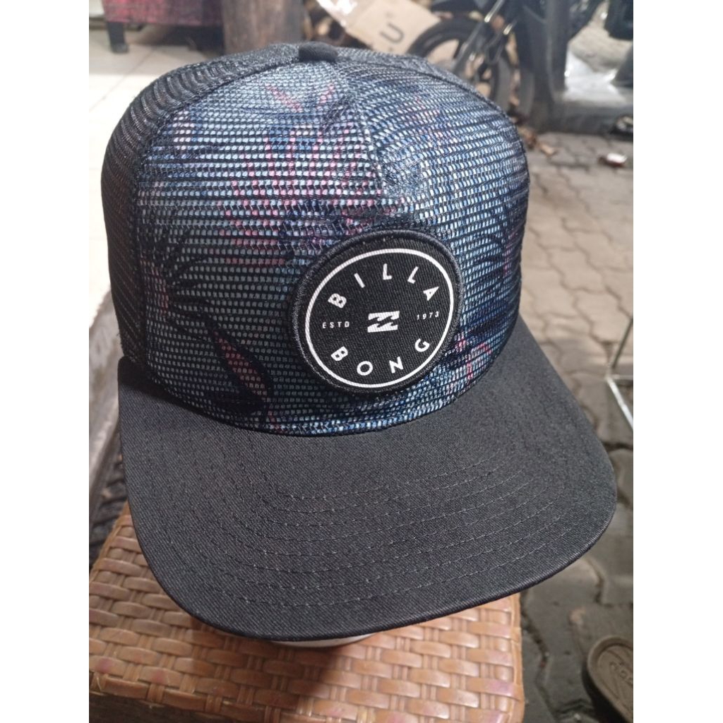Topi Snapback billabong Trucker Jaring Original