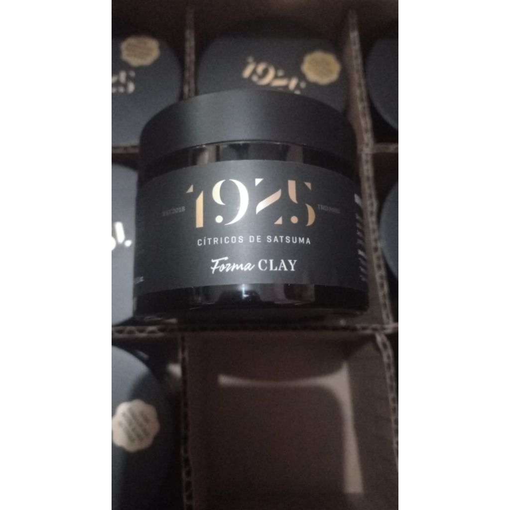 1925 Citricos De Satsuma Forma Clay - Pomade Clay Premium Minyak Rambut Pria Matte Finish
