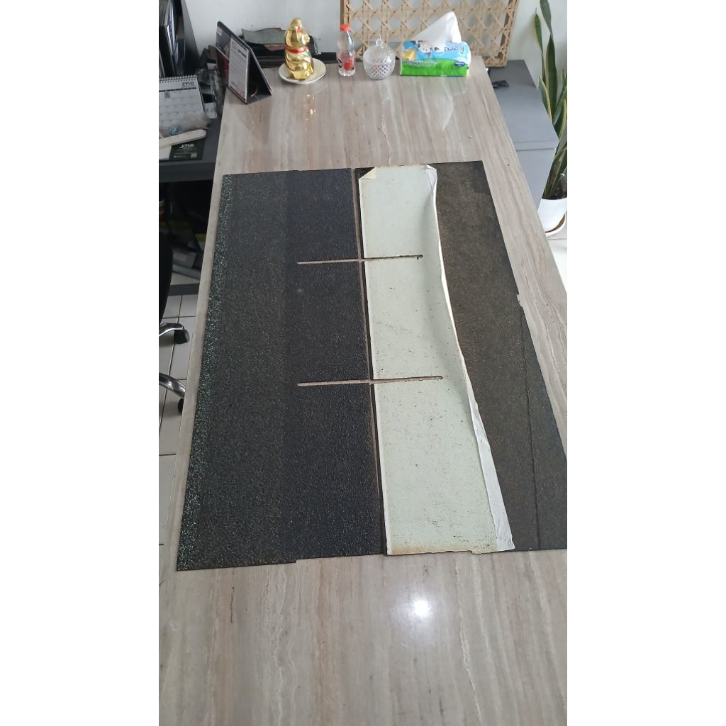 Atap Aspal Genteng Bitumen Lokal CTI Type CT3 Warna Hitam