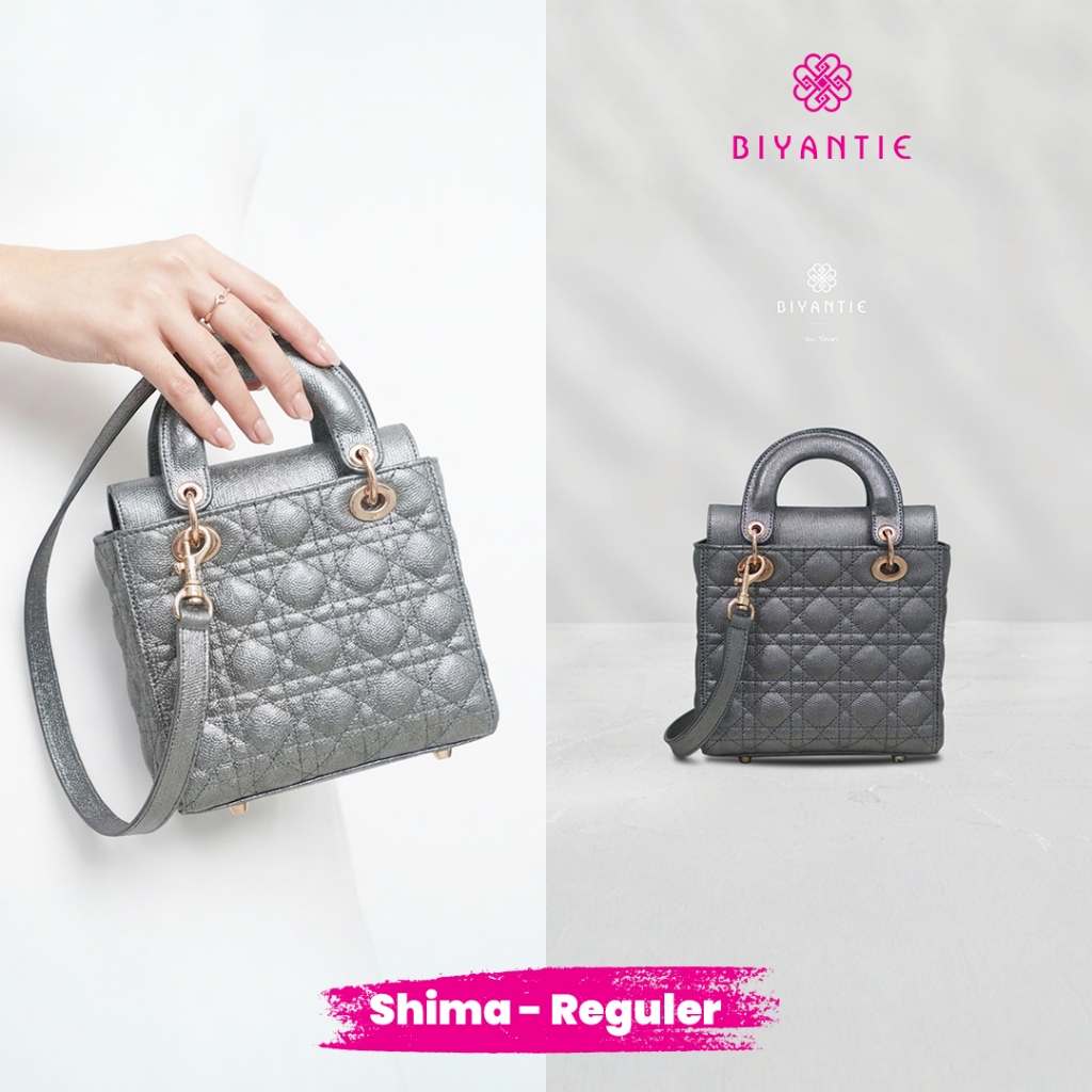Biyantie Shima Reguler Sling Bag Exclusive Handcrafted 100% Genuine Leather Luxury Multi-Size Crossb