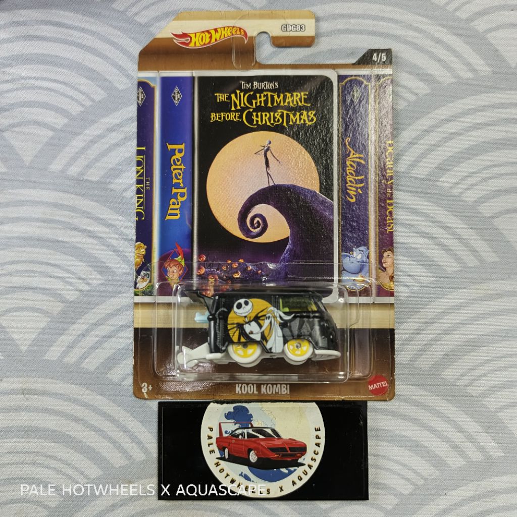 HOTWHEELS KOOL KOMBI NIGHTMARE BEFORE CHRISTMAS RARE