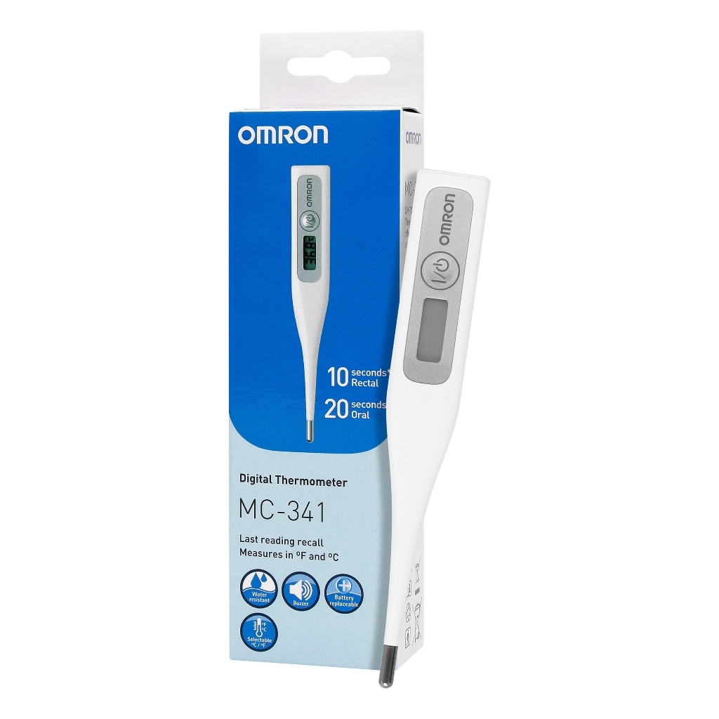 OMRON THERMOMETERR DIGITAL MC-341 | Pengukur Suhu Badan