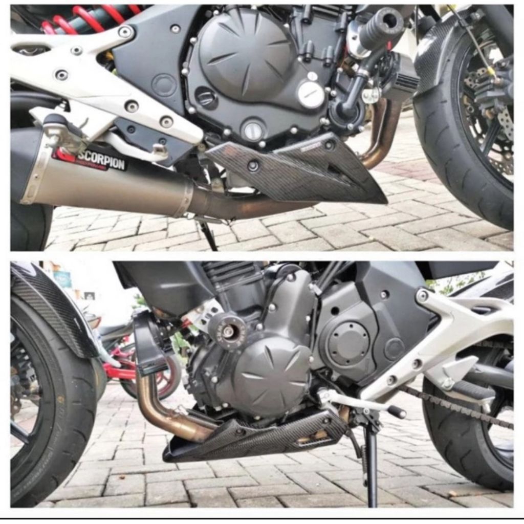 Undercowl Cover engine Kawasaki ninja 650 / Kawasaki ER6 ER6N Carbon Kevlar