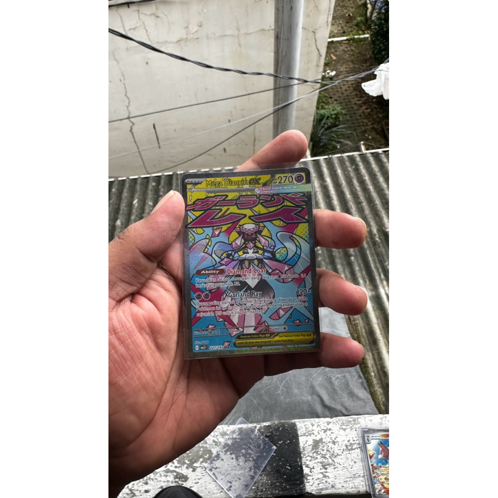 Mega Diance eX Diamond Coat 227/193 MA Pokemon card Indonesia