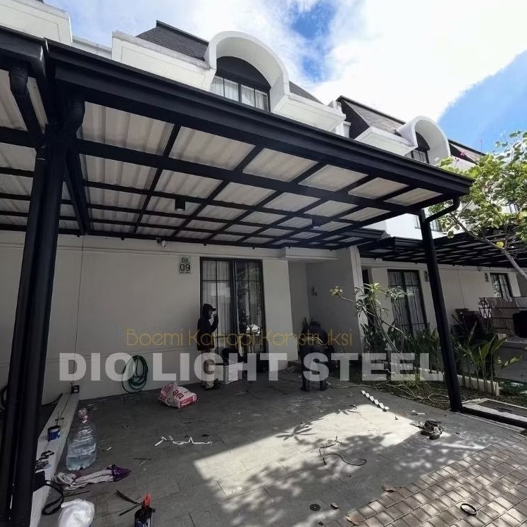 Kanopi upvc alderon rs rangka hollow