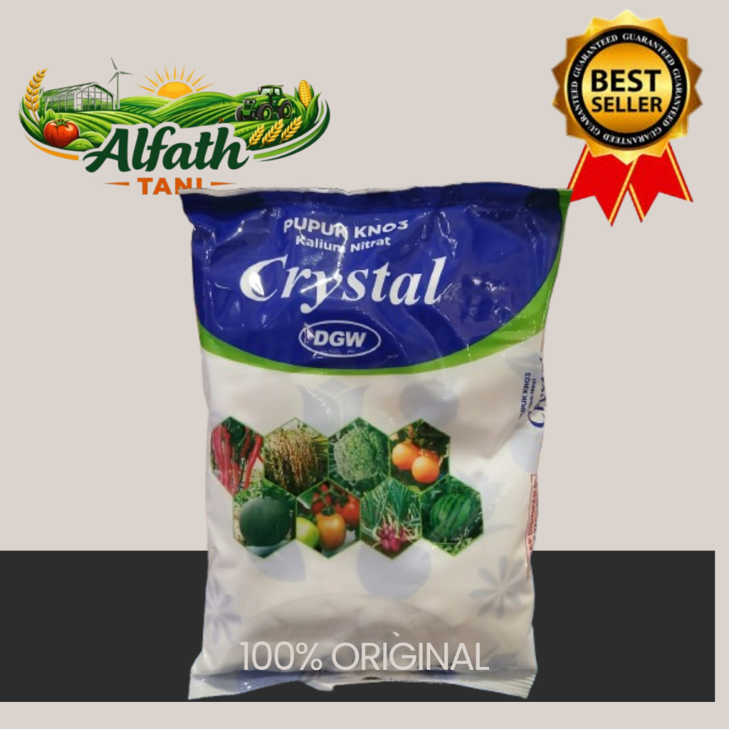 Pupuk KNO3 Kalium Nitrat Kristal 2 Kg DGW