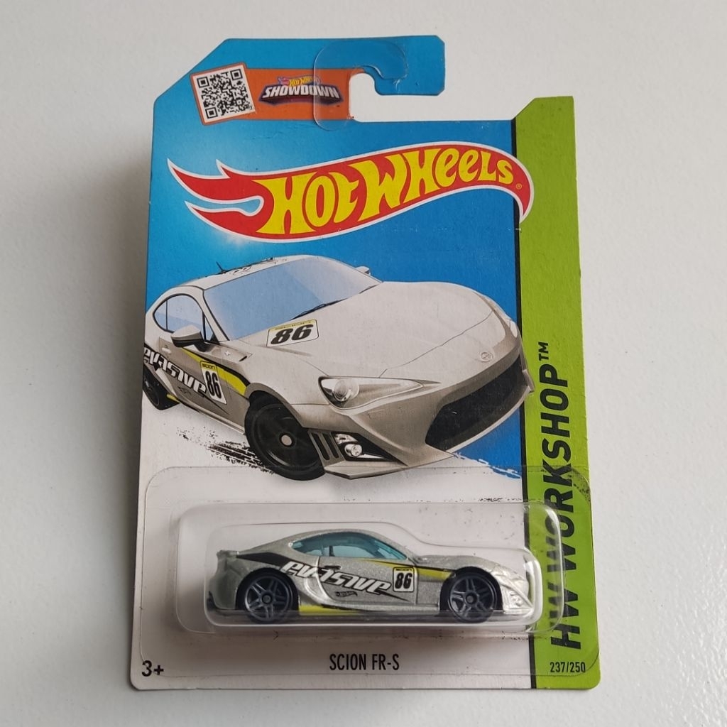 Hot Wheels Scion FR-S Evasive Silver - HW WORKSHOP