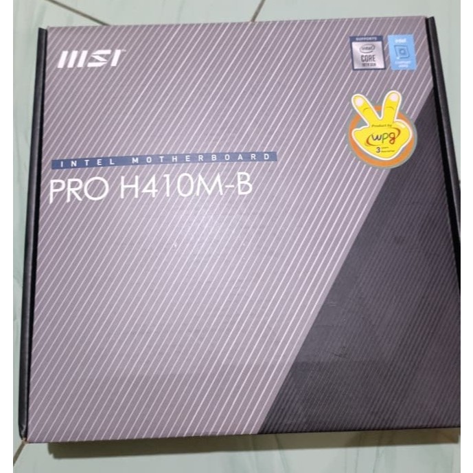 Motherboard MSI Pro H410M B DDR4 LGA1200 2933MHz LikeNew + RAM 8GB