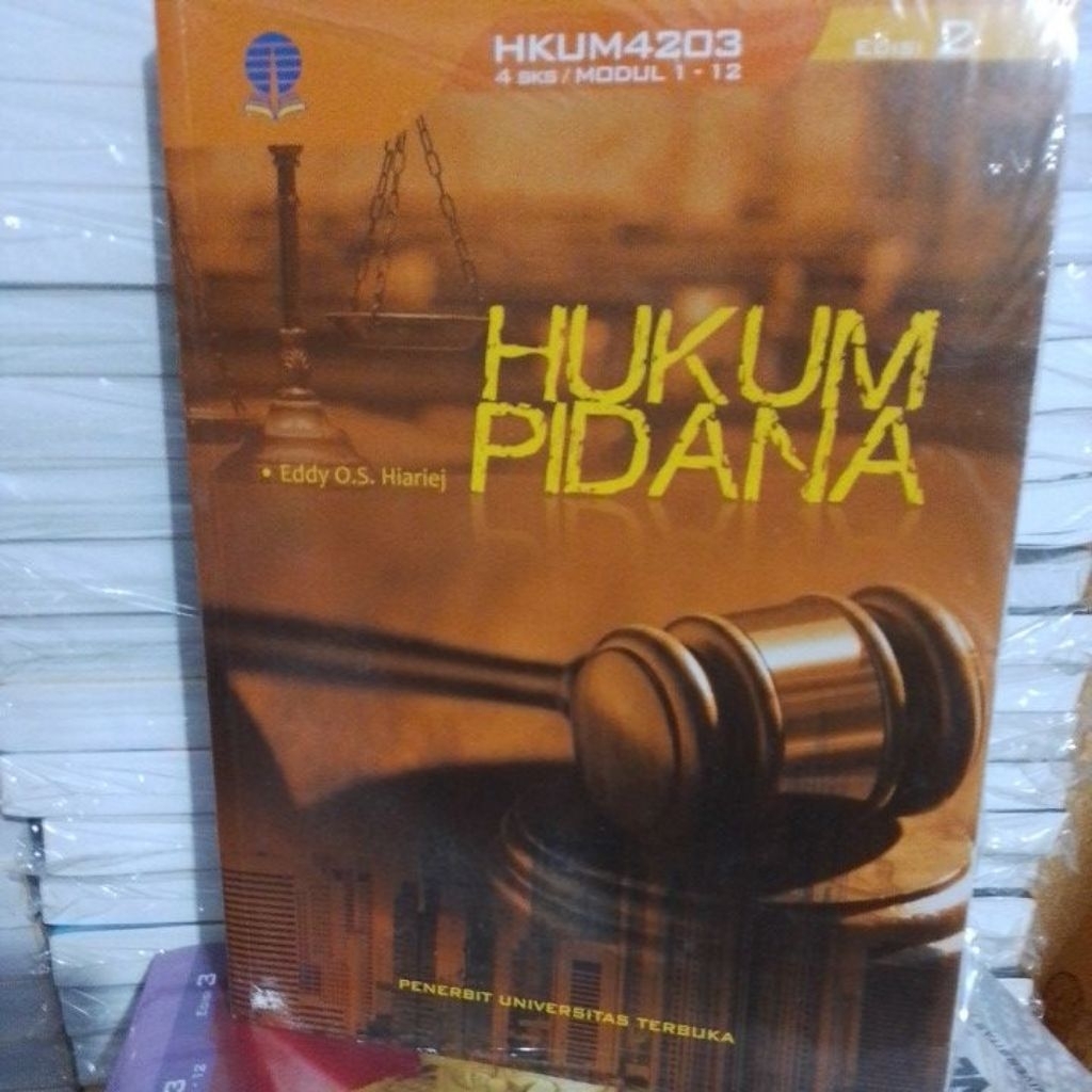 hukum pidana pengarang Edi OS edisi 2 penerbit Universitas Terbuka