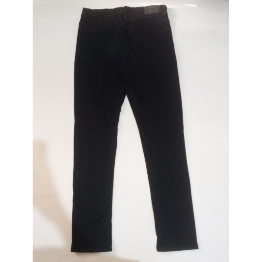 Celana Jeans Hitam Emba Basic Slimfit Stretch Second Brand Emba Jeans