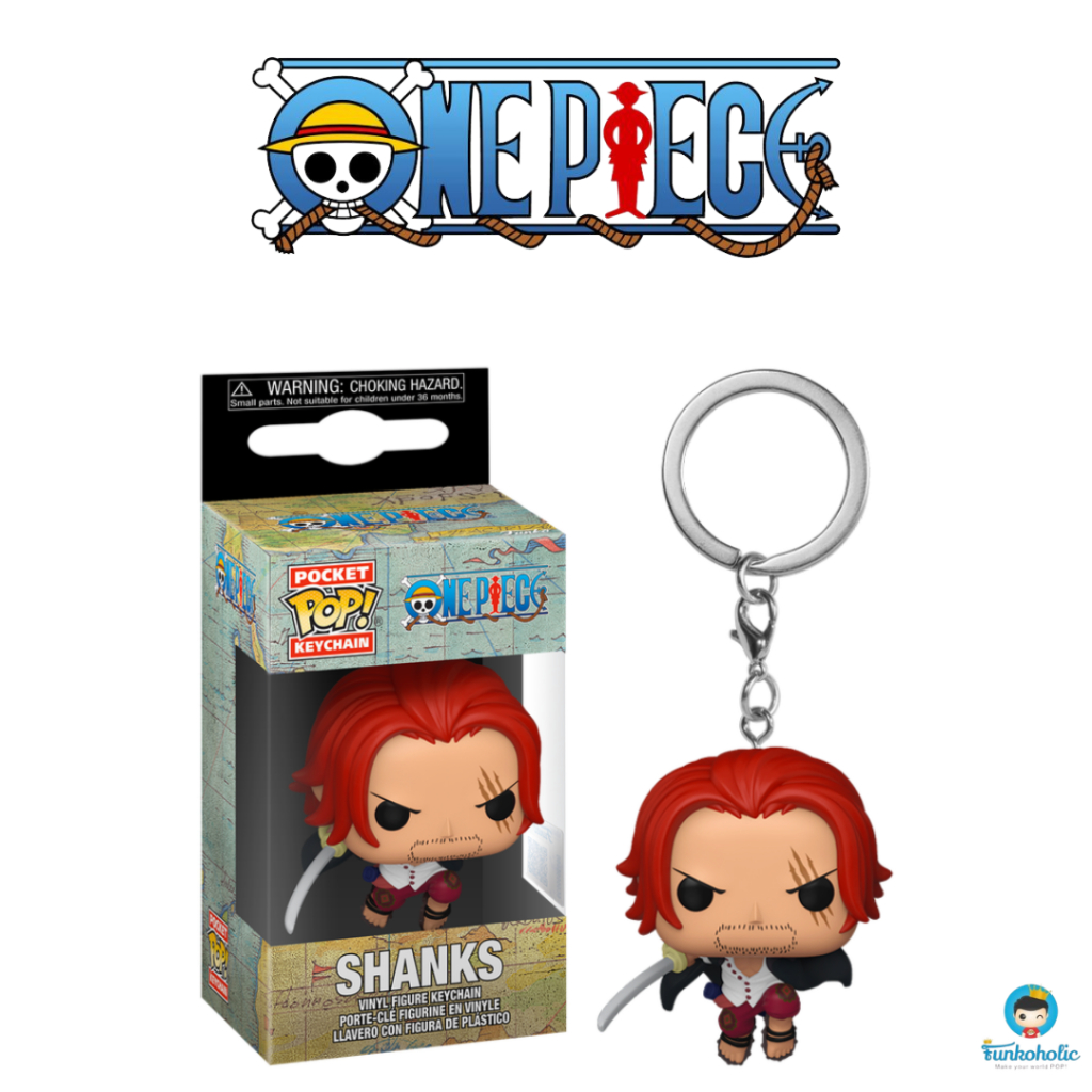 Funko Pocket POP Keychain Aimation One piece - Shanks