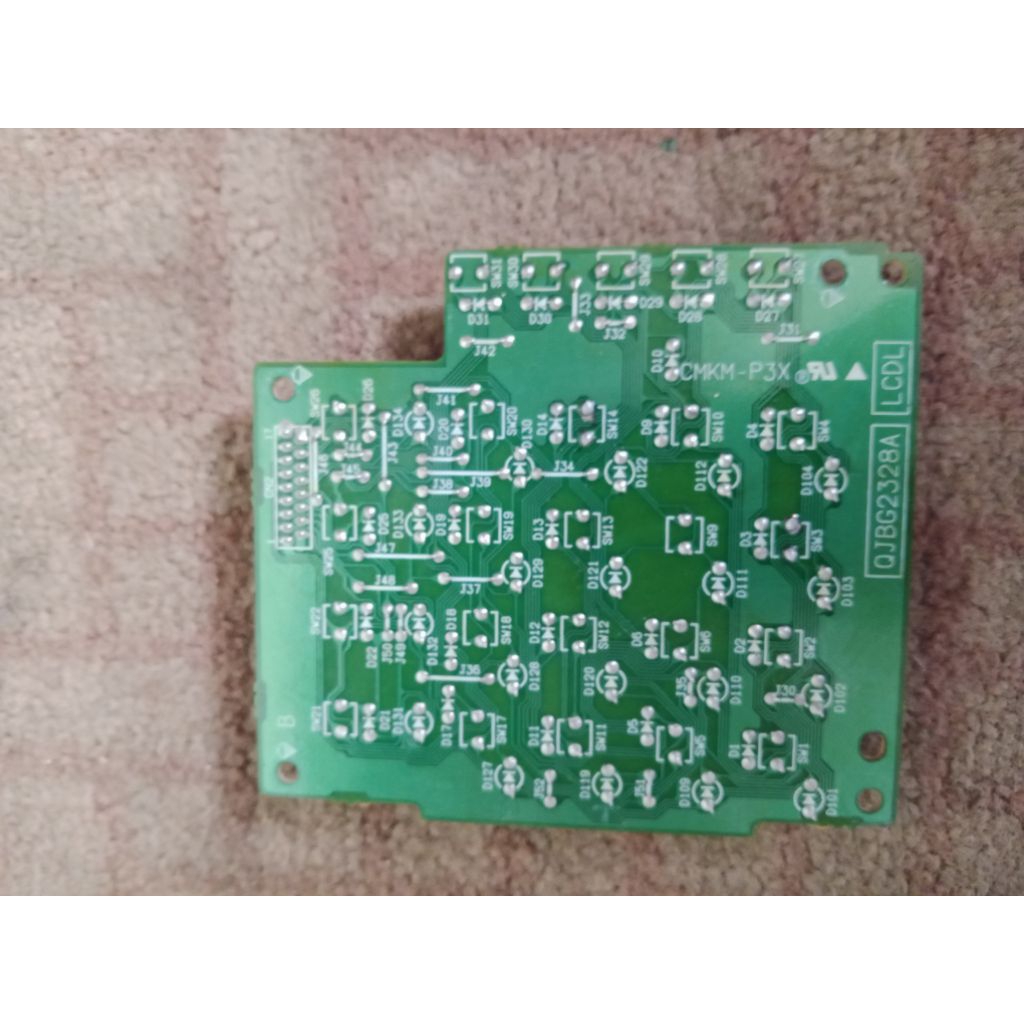 Papan Pcb LCDL Keyboard TECHNICS KN-6000/KN-6500