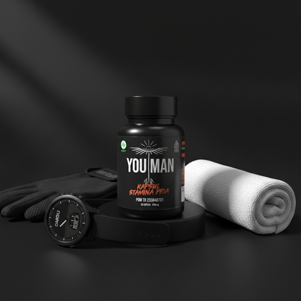 YOUMAN - Herbal Testosterone Booster Pria BPOM