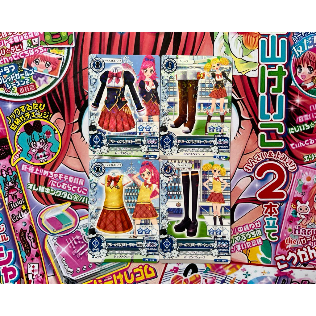 Kartu Aikatsu Dream Academy Uniform Summer Campaign Card Set Dress Shoes Set Kii Saegusa Seira Otosh