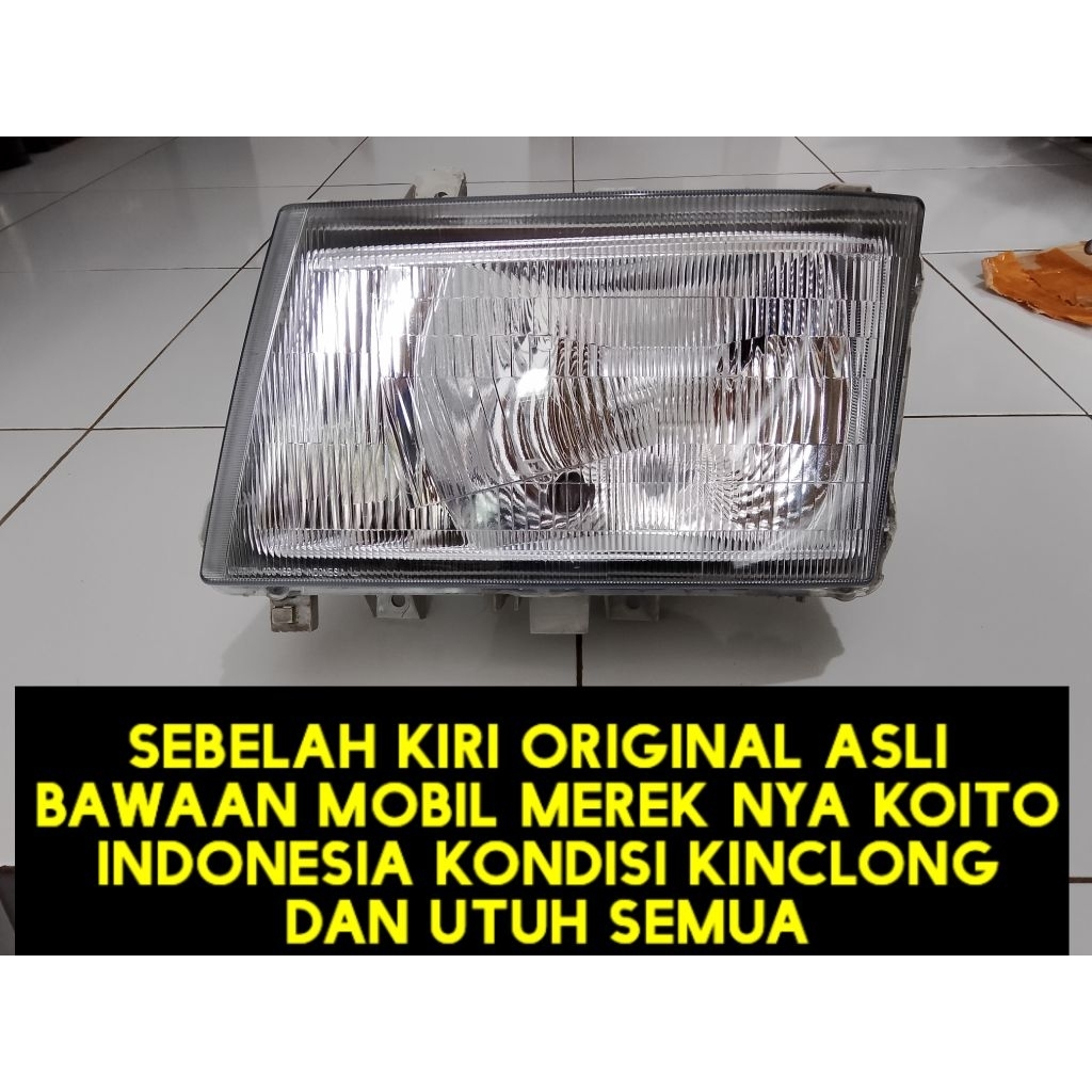 headlamp lampu depan truk canter ORI copotan