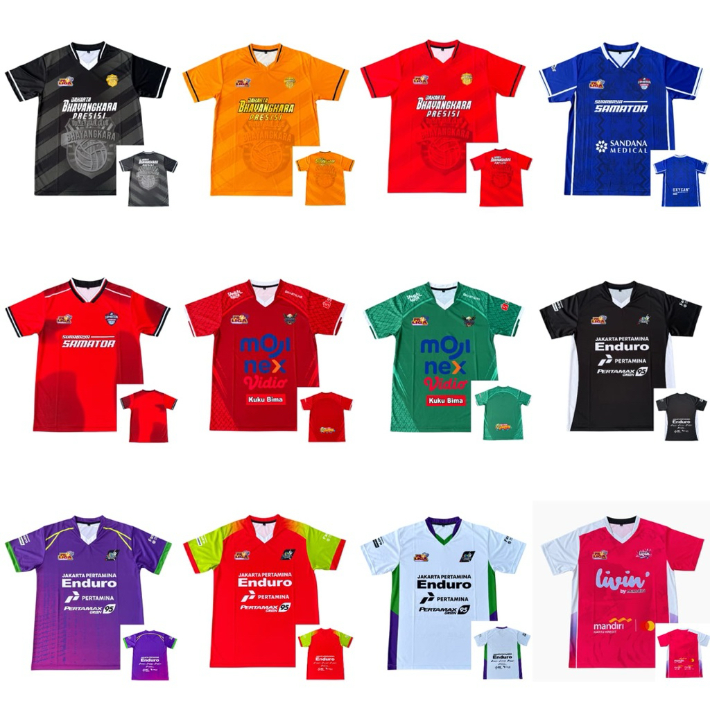 jersey volly full printing Proliga atasan voli fullprint proliga2026