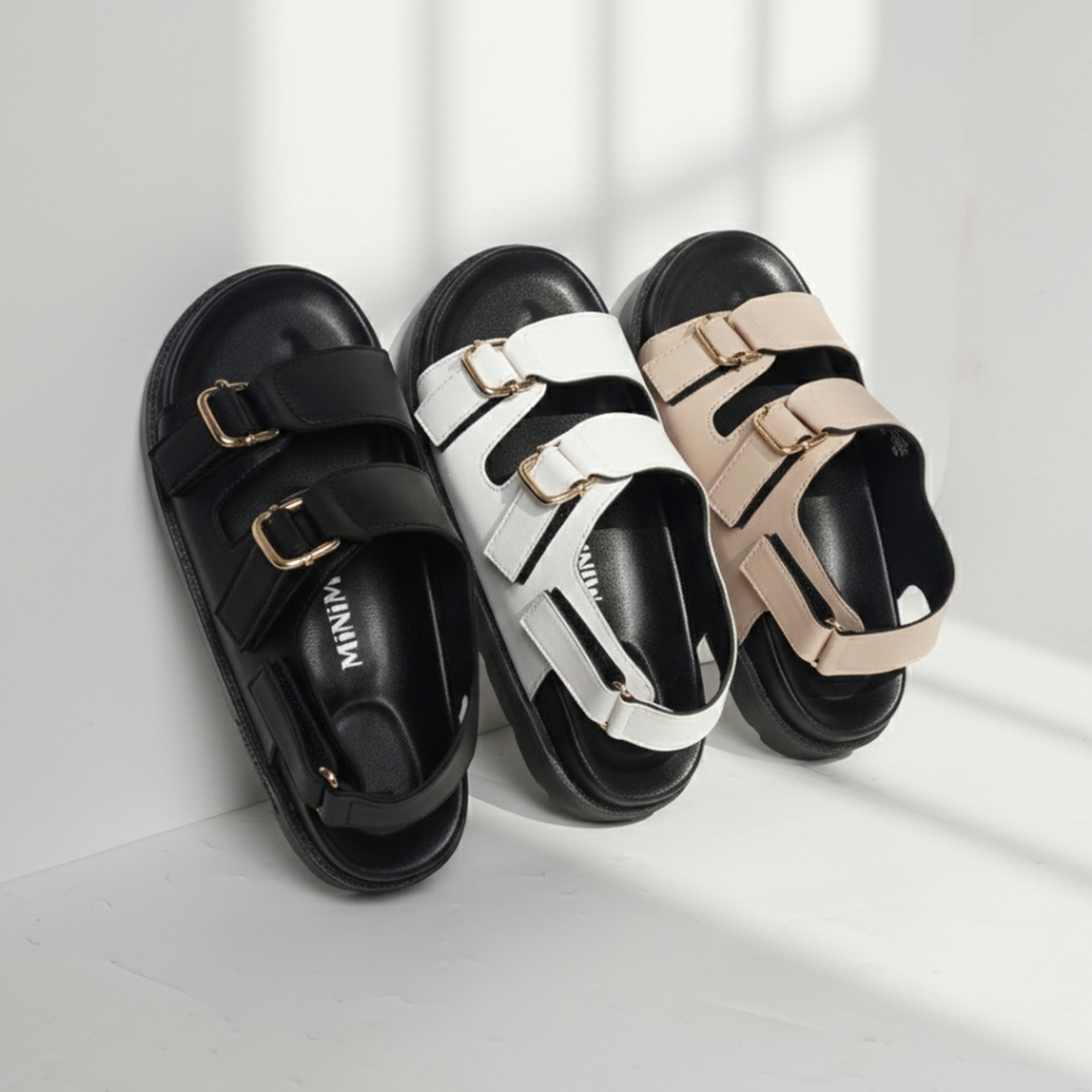 Uncle Jack - Sandal Wanita Platform Tali | Sofia Evo