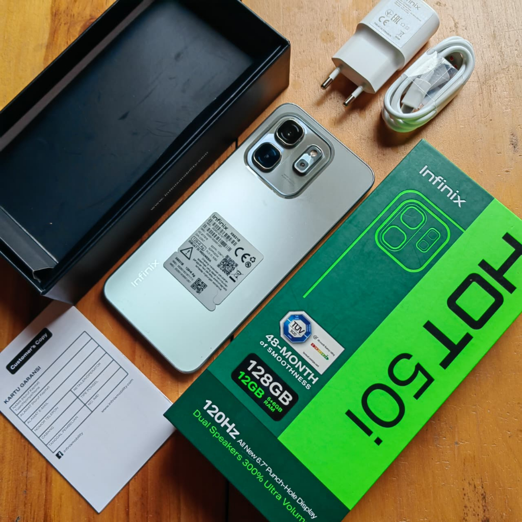 INFINIX HOT 50I SECOND 6/128GB HANDPHONE SECOND HP SEKEN HP BEKAS HP MURAH