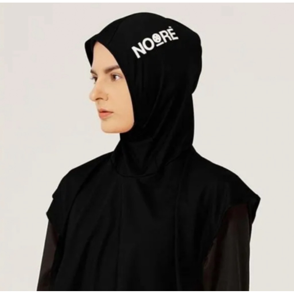Hijab Sport Noore Penutup Dada - Nyaman untuk Boxing, Karate & Muay Thai