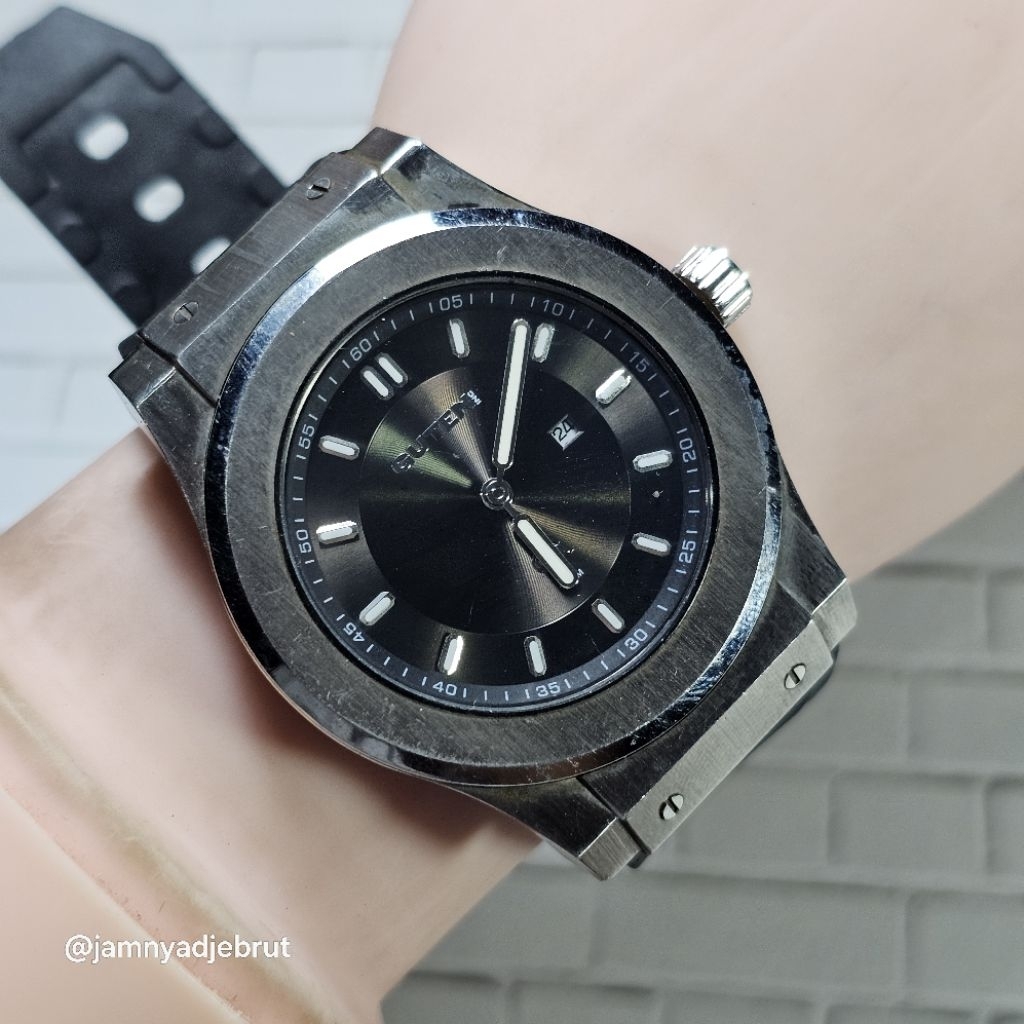 Jam Guten Inc First Edition Grey Black Bekas