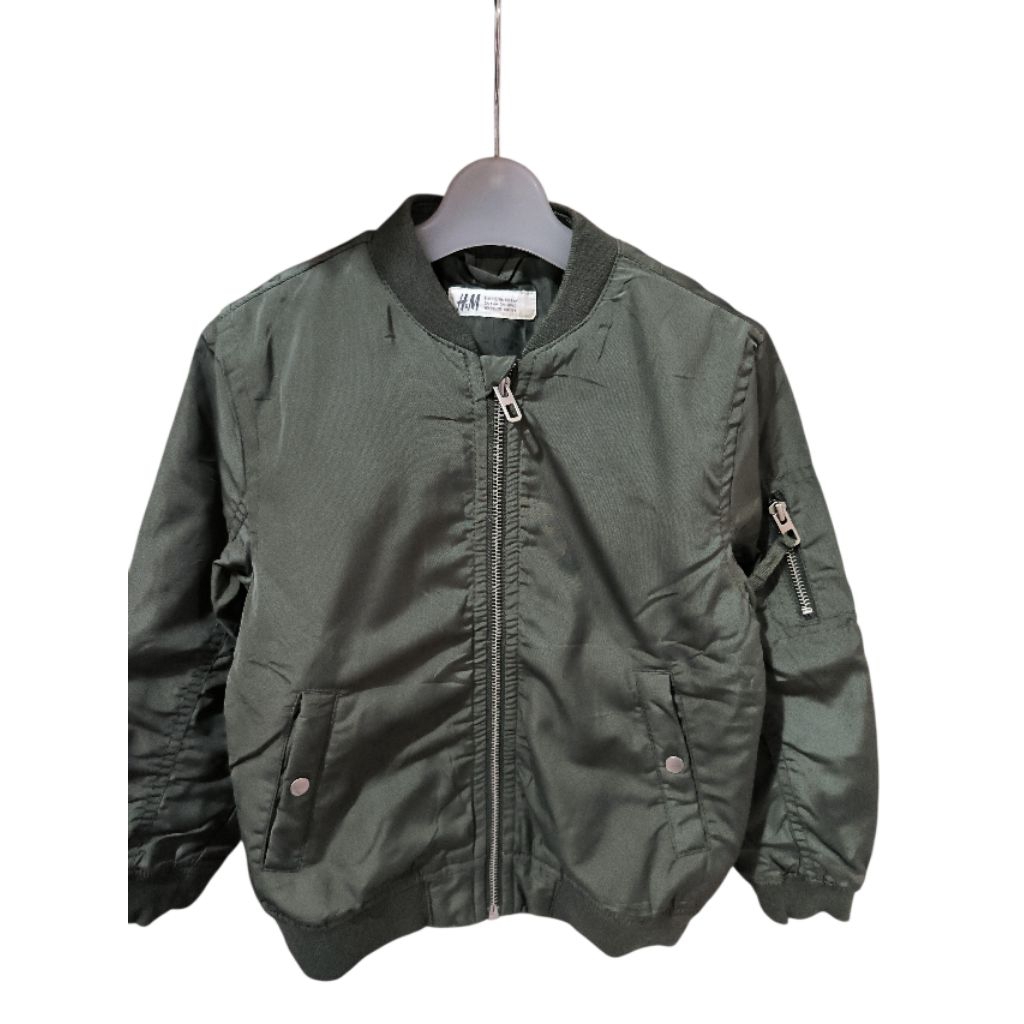Jaket Bomber Anak H&M Size 110