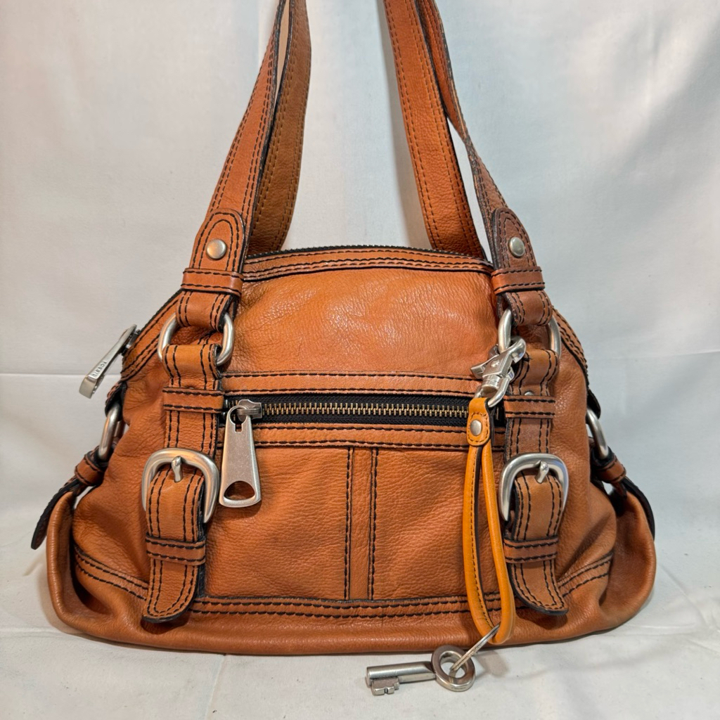 F209b. FOS*IL FIFTYFOUR AVA DOME CHESTNUT