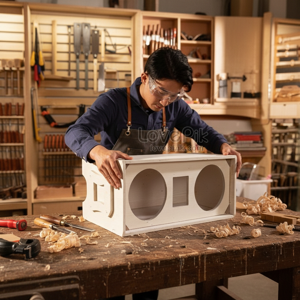 **Berkah Speaker** Box Speaker Gantung Double 6 Inch High Performance AX-65