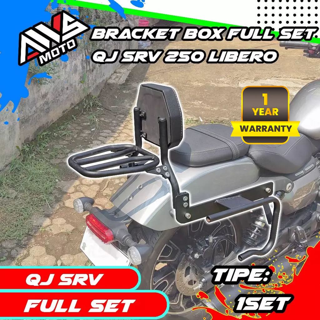 BRACKET BOX QJ SRV 250 LIBERO FULL SET, BRACKET BOX QJ LIBERO FULLSET