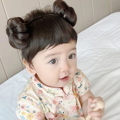 Jepit Rambut WIG Bayi Perempuan / Rambut Palsu