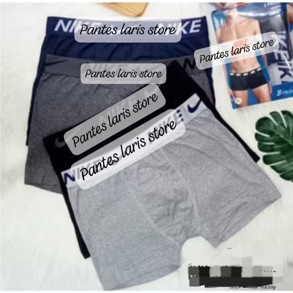 (1box isi 3) Celana Dalam Pria Boxer Dewasa / Celana Dalam Pria Dewasa / Boxer Pria Dewasa / CD Boxe