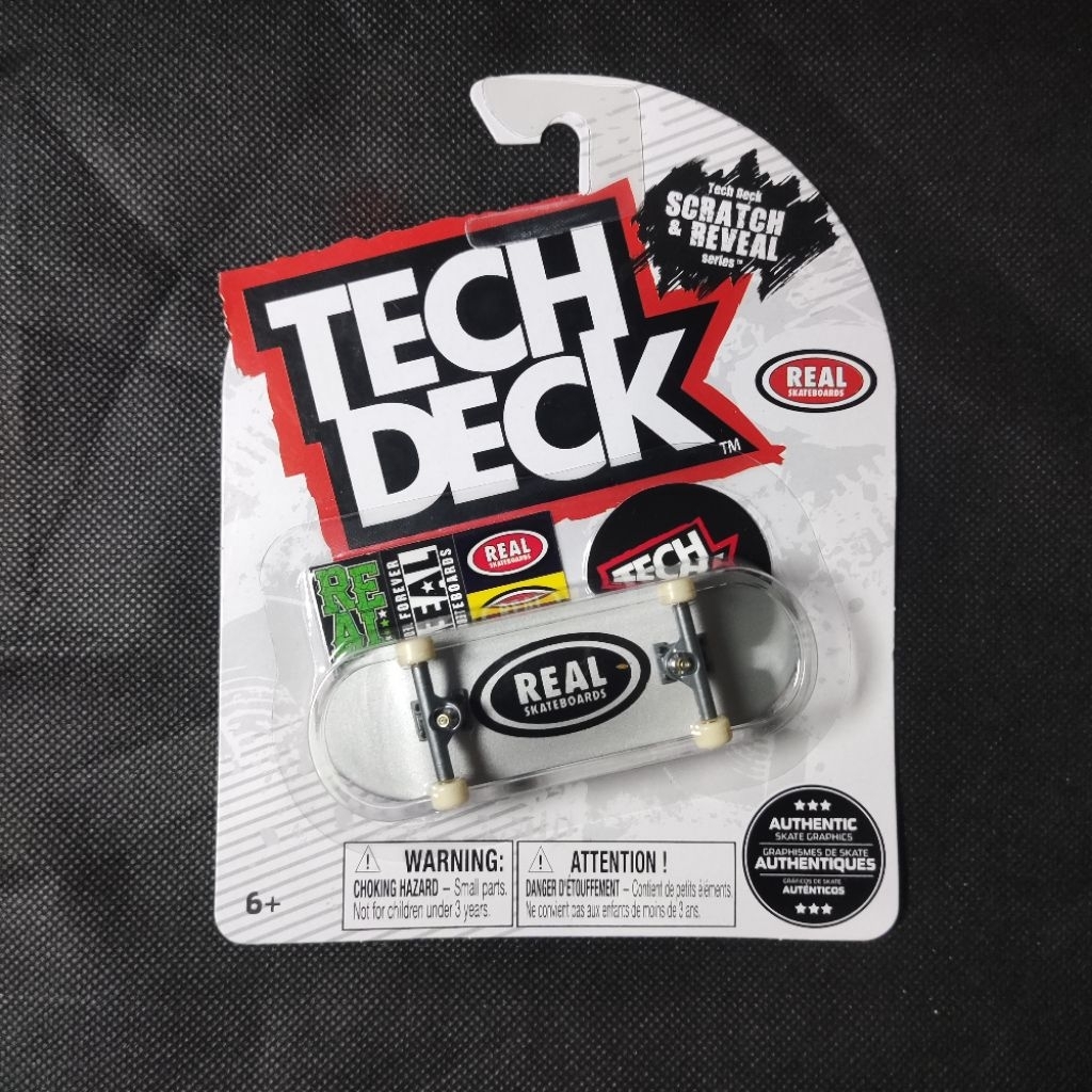 Fingerboard Teck Deck REAL SCRATCH REVEAL (RARE)