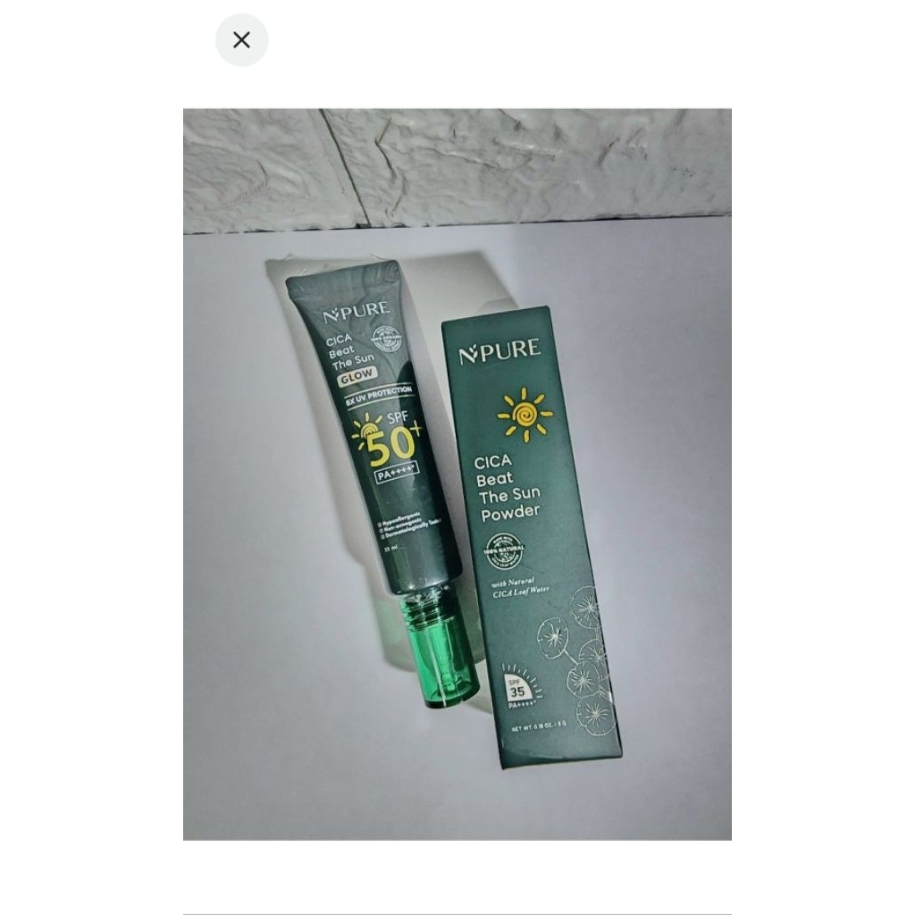 NPURE [BUNDLING] Sunscreen Glow + Sunscreen Powder / Sunscreen Matte/ Sunscreen