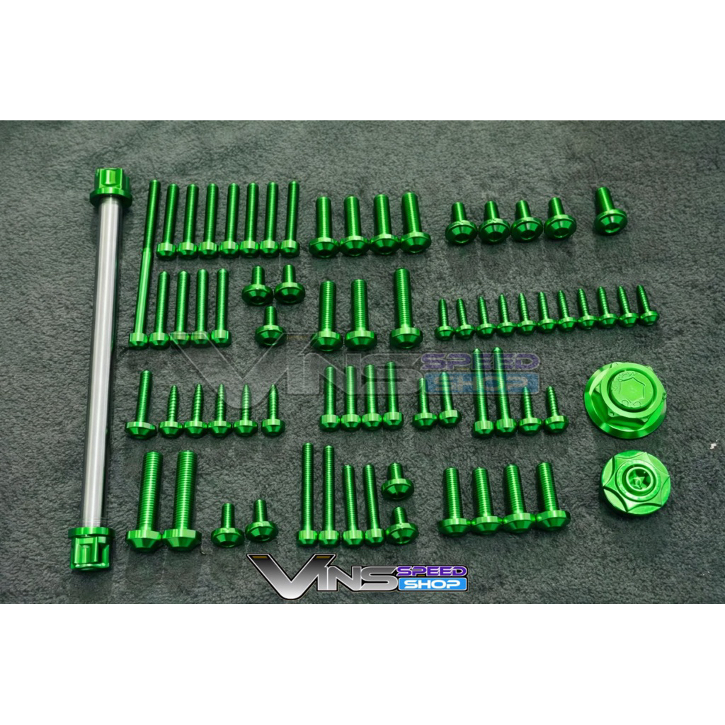 Paket Baut Titanium GR5 Beat – Full Set Baut Variasi Motor Stylish & Presisi